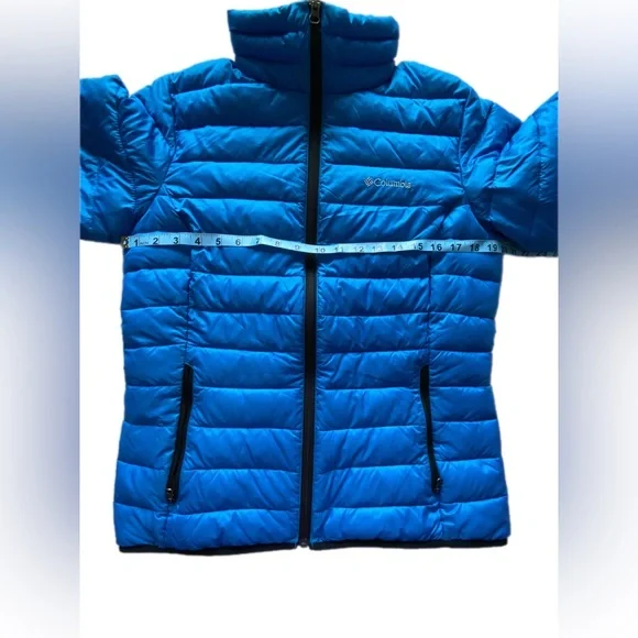 Columbia Vibrant Blue Quilted Jacket medium - Picture 4 of 11